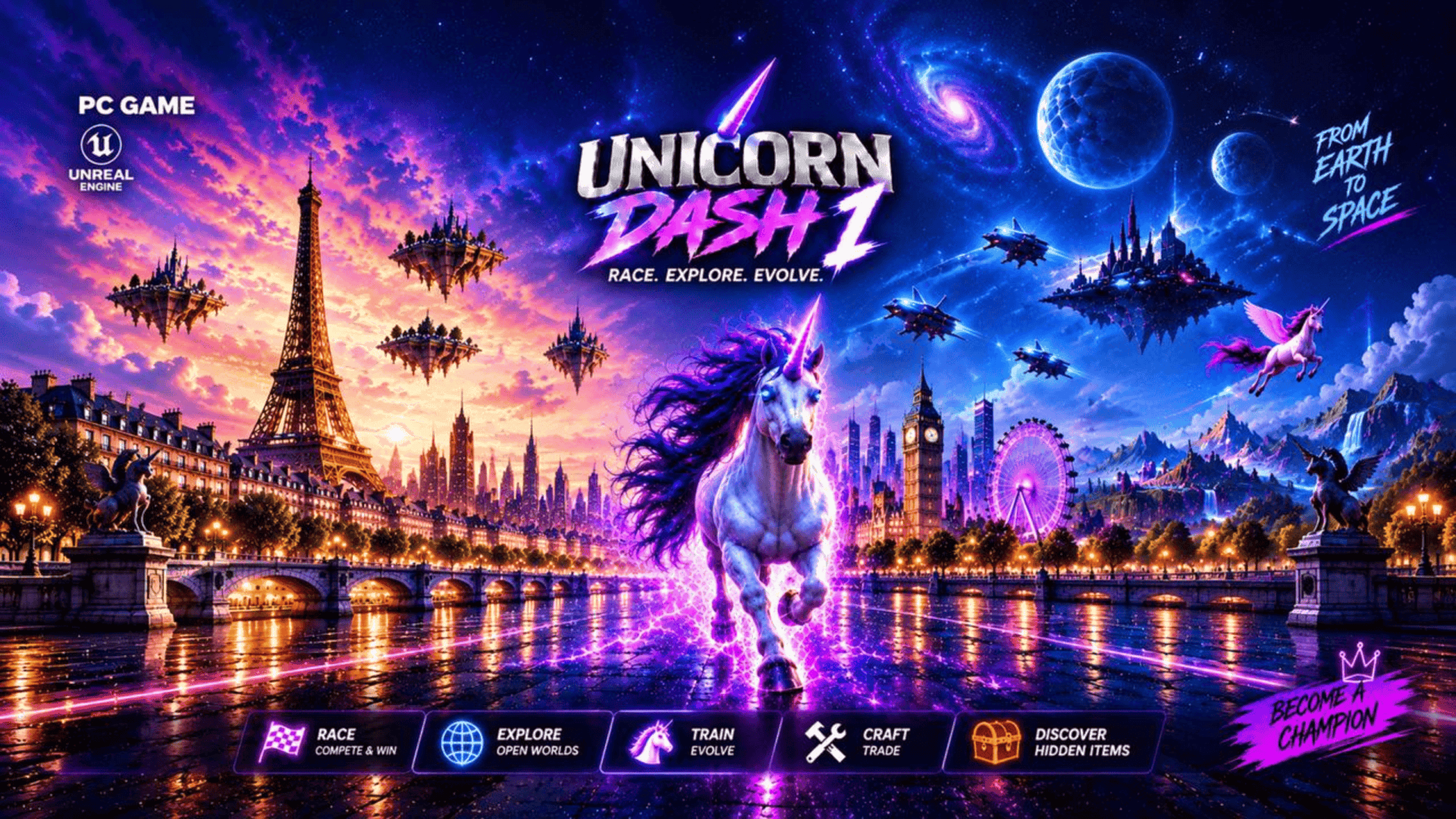 Unicorn Dash 1 cover art