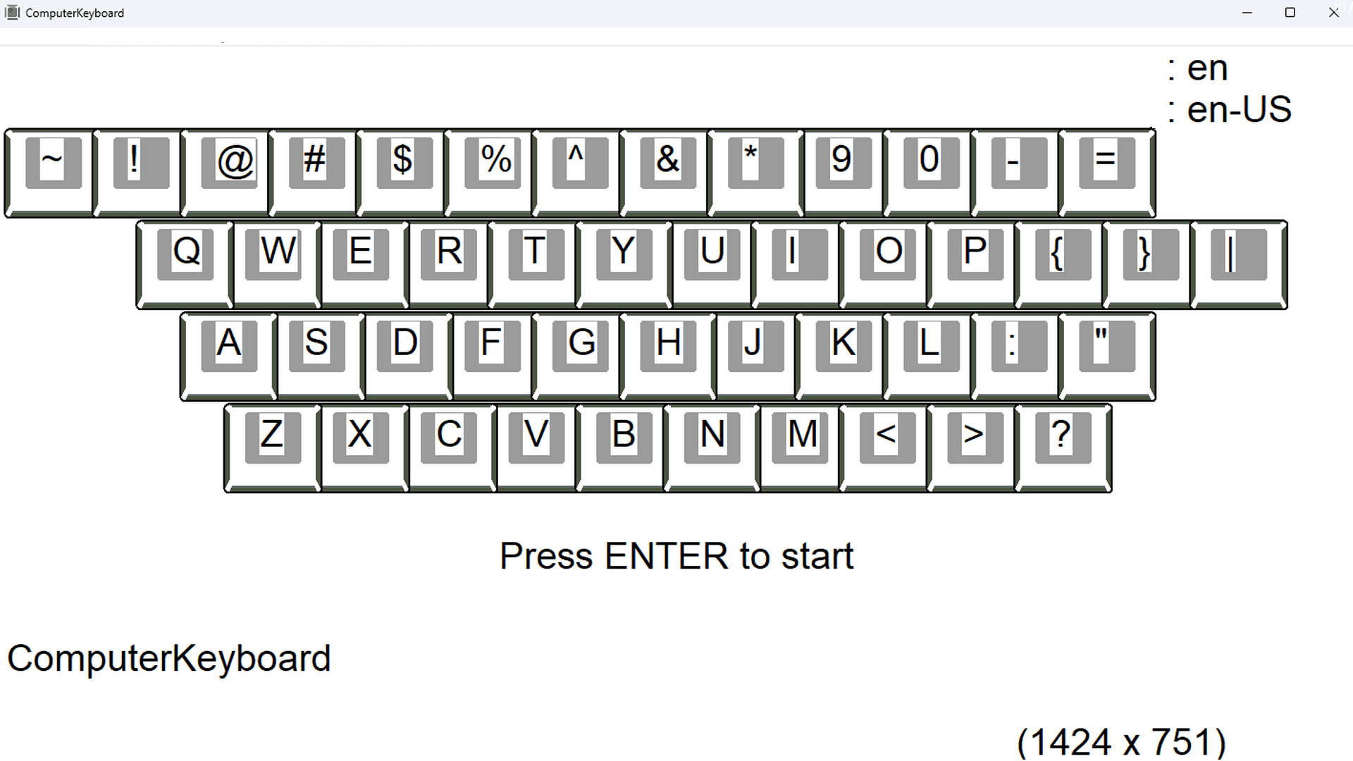 ComputerKeyboard screenshot 1