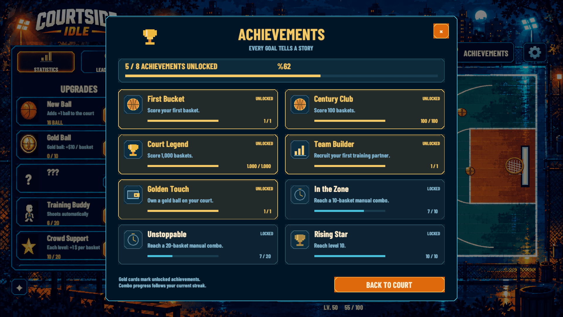 Courtside Idle screenshot 8