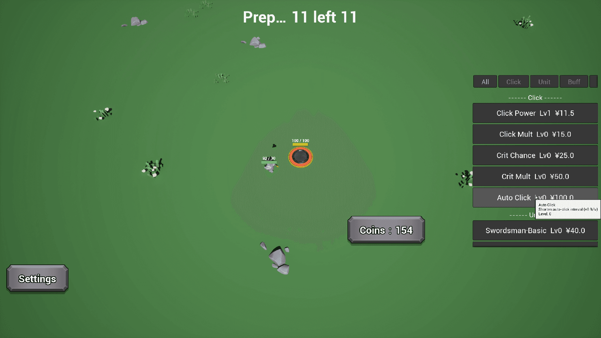 Crazy Poke Button screenshot 1