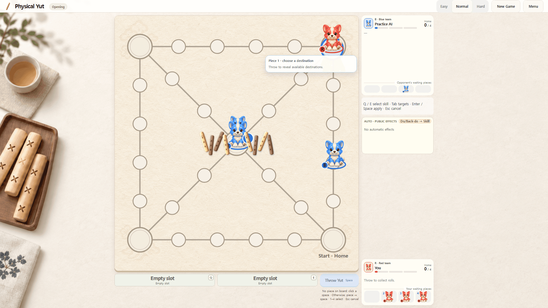 Physical Yut screenshot 1