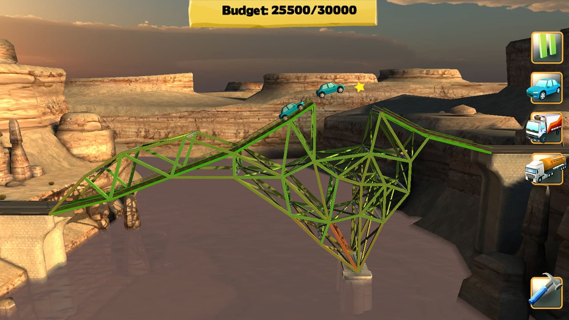 Bridge Constructor screenshot 3