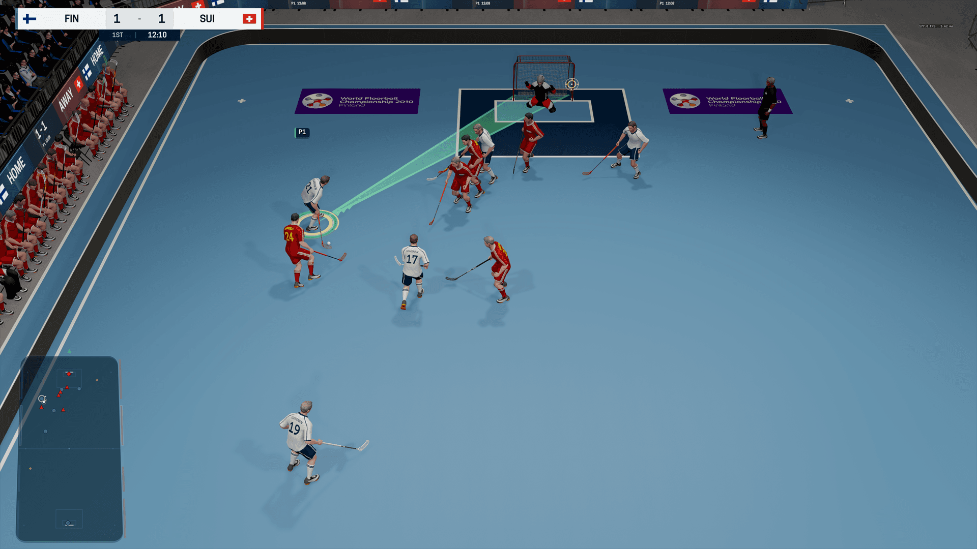 Floorball League 2 screenshot 2