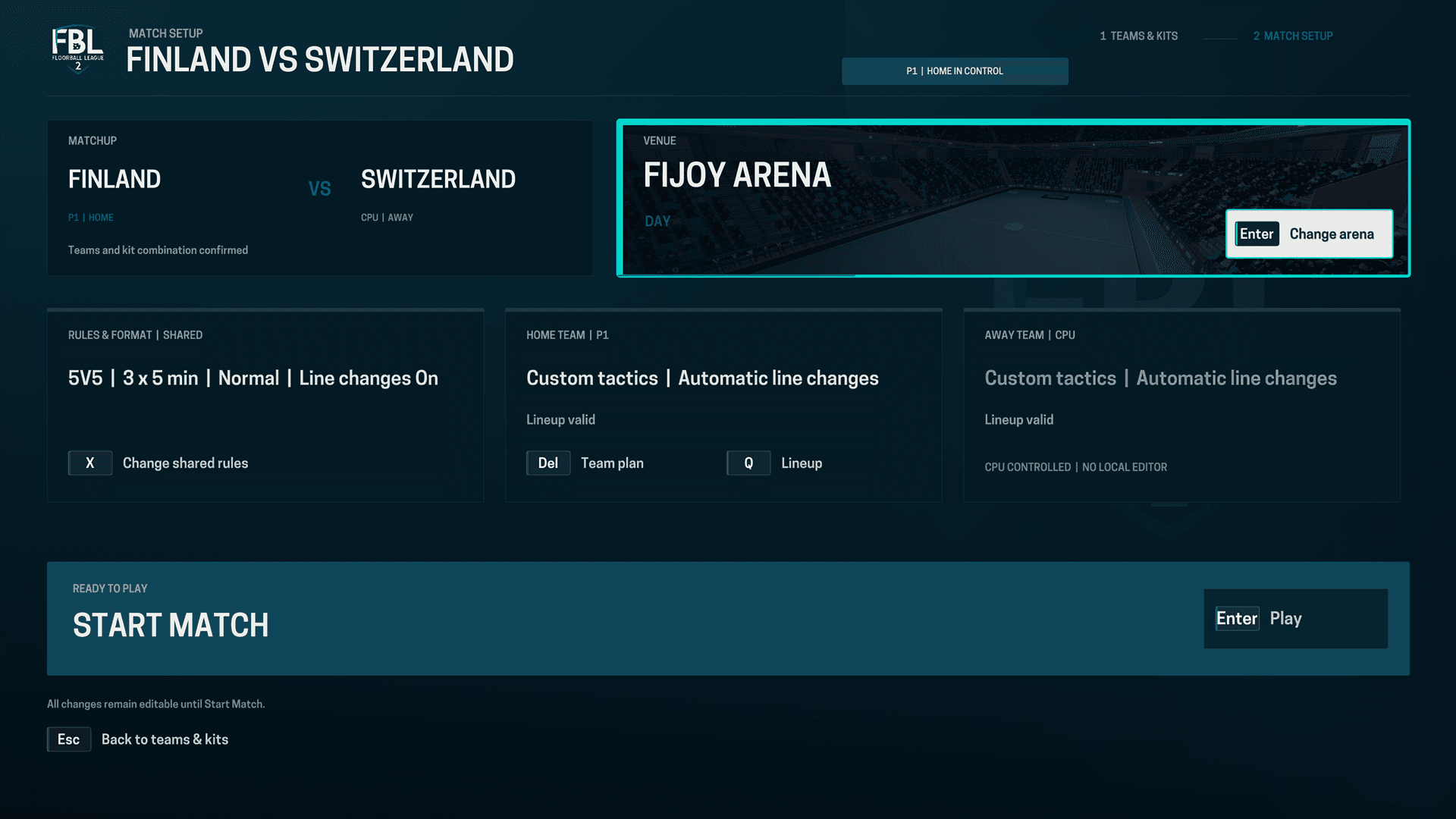 Floorball League 2 screenshot 5