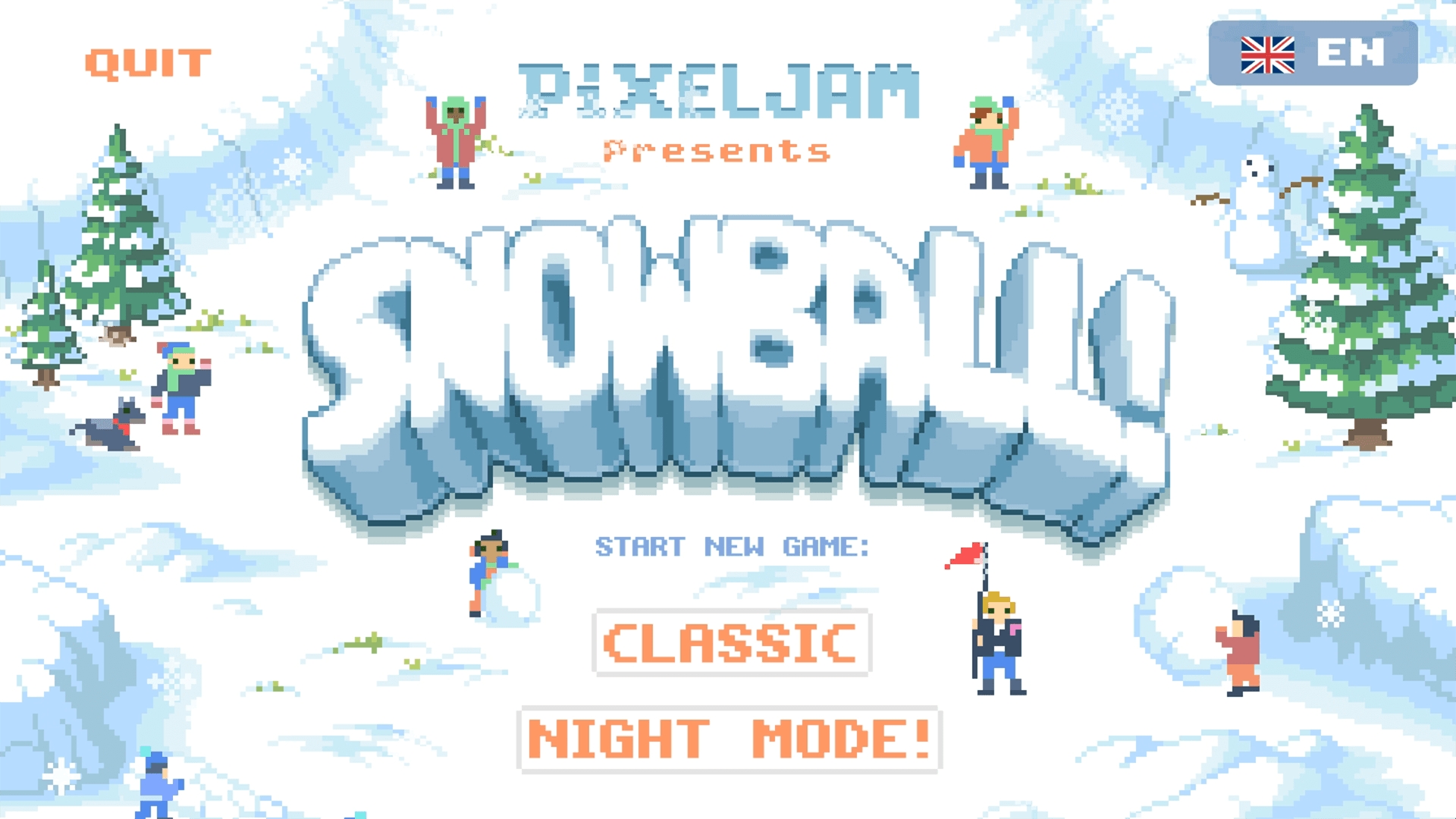 Snowball! screenshot 1