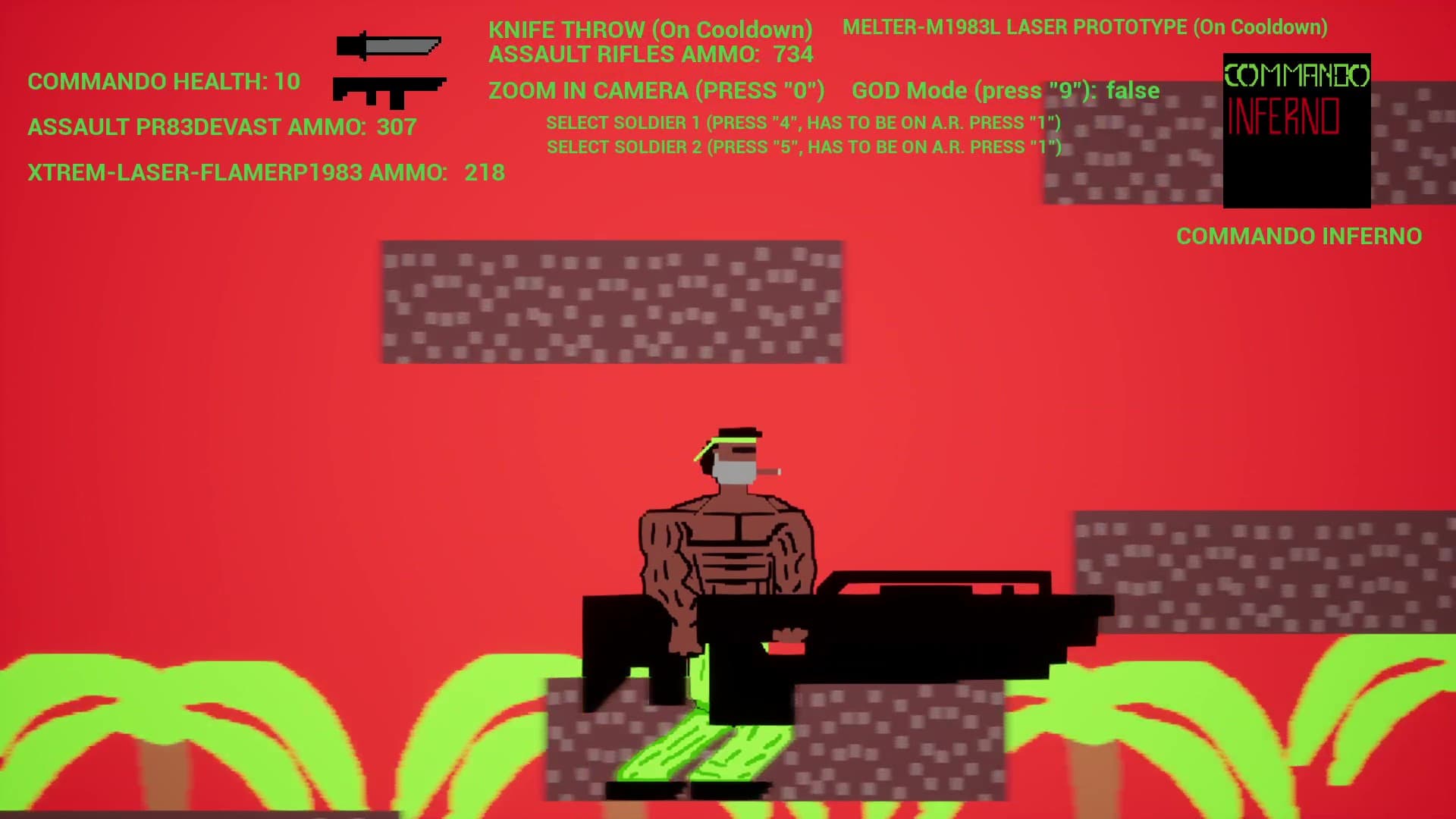 COMMANDO INFERNO screenshot 4