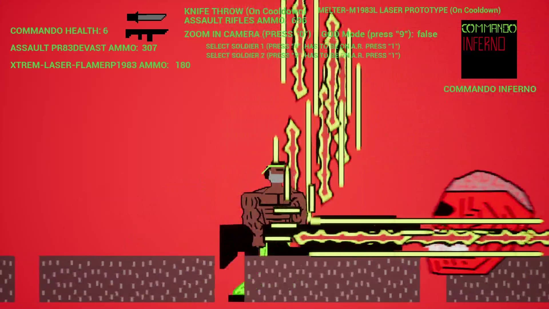 COMMANDO INFERNO screenshot 7