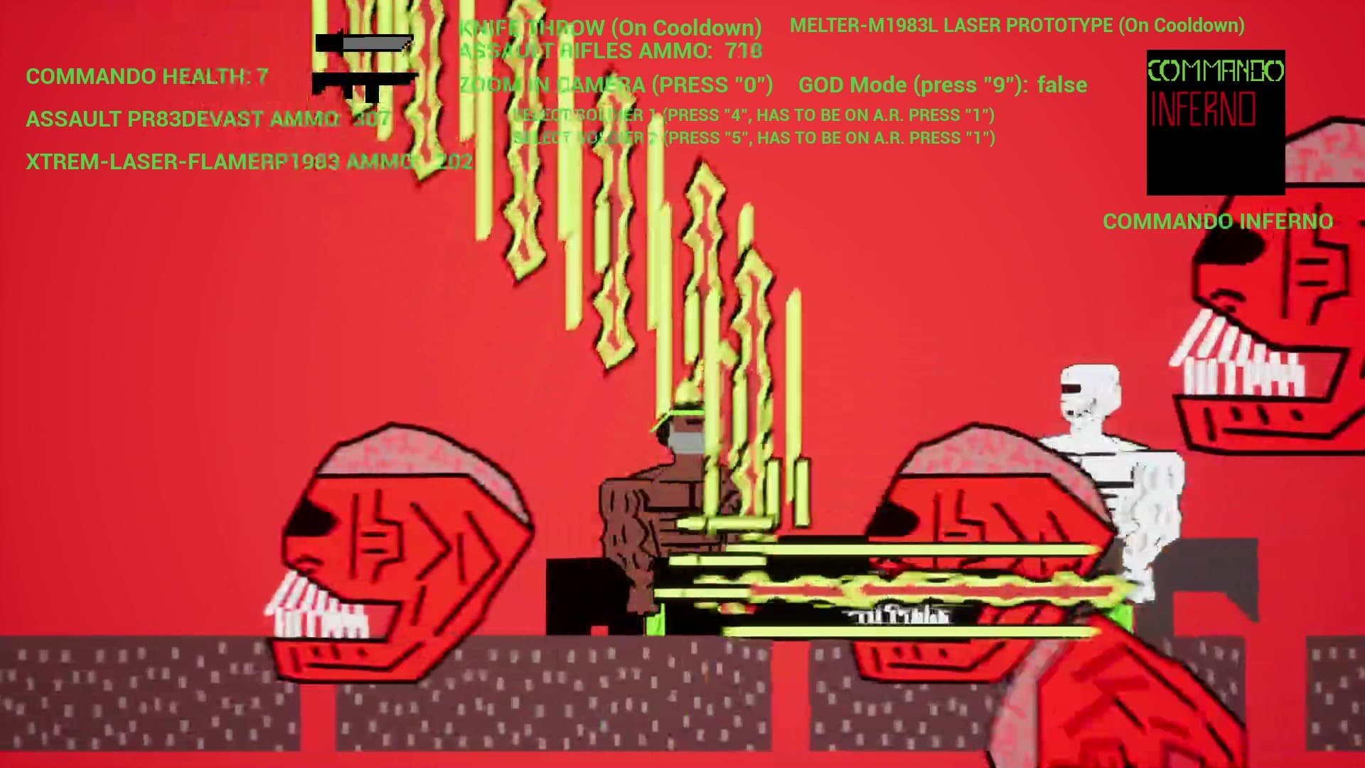 COMMANDO INFERNO screenshot 5