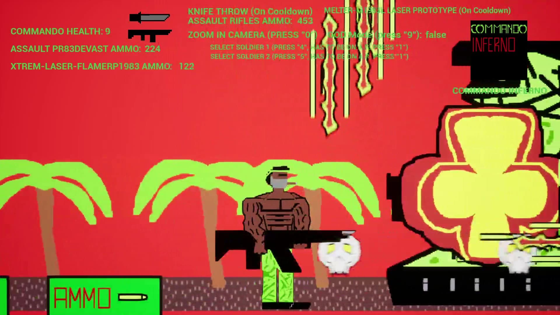 COMMANDO INFERNO screenshot 11