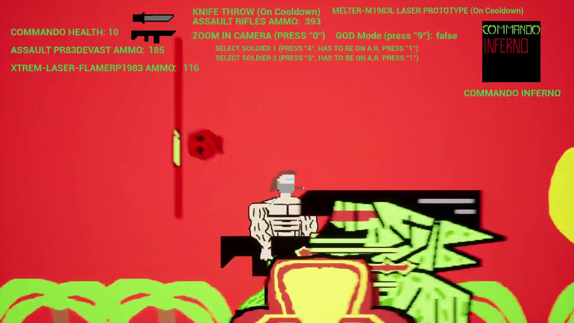 COMMANDO INFERNO screenshot 10