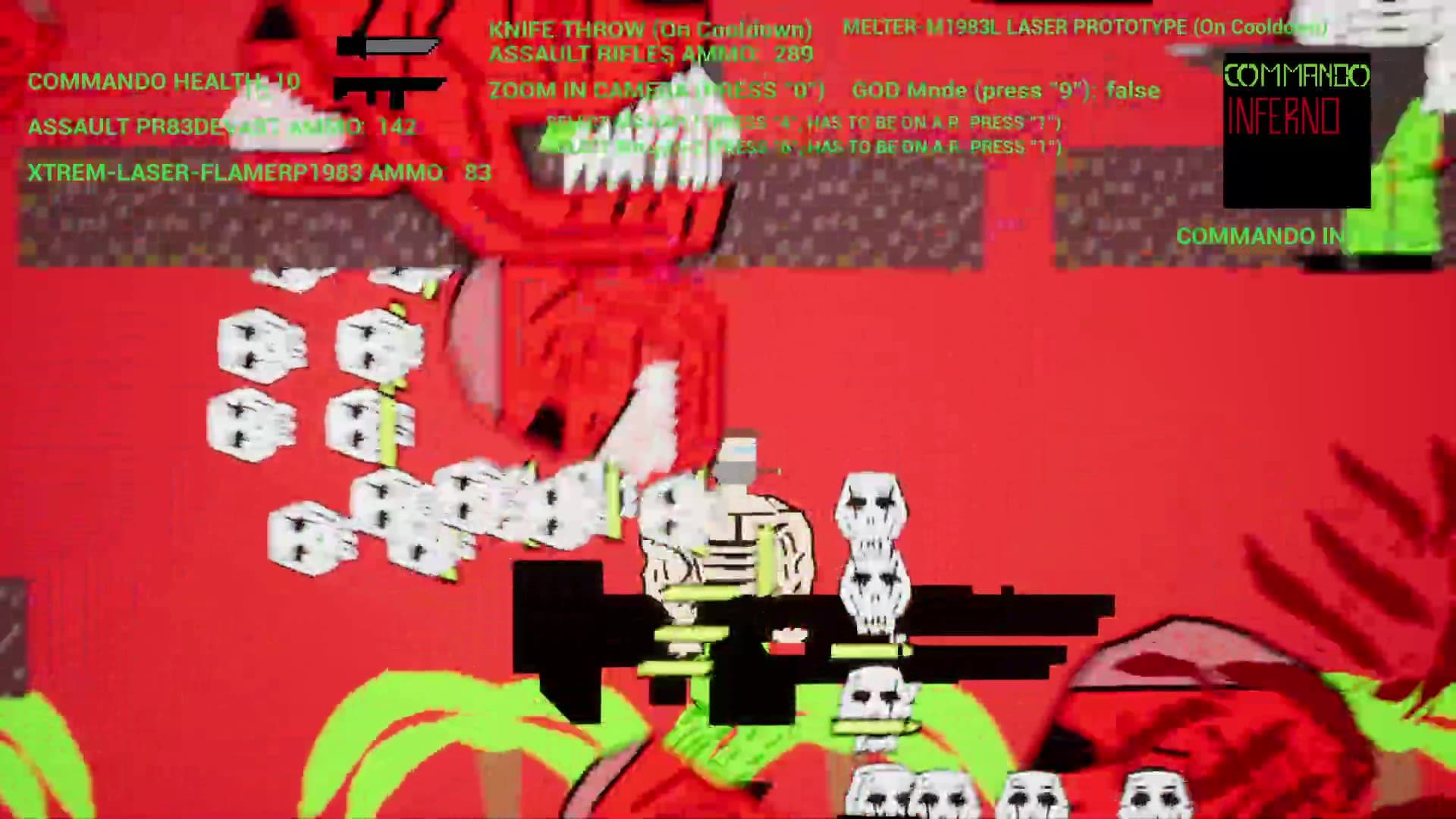 COMMANDO INFERNO screenshot 2