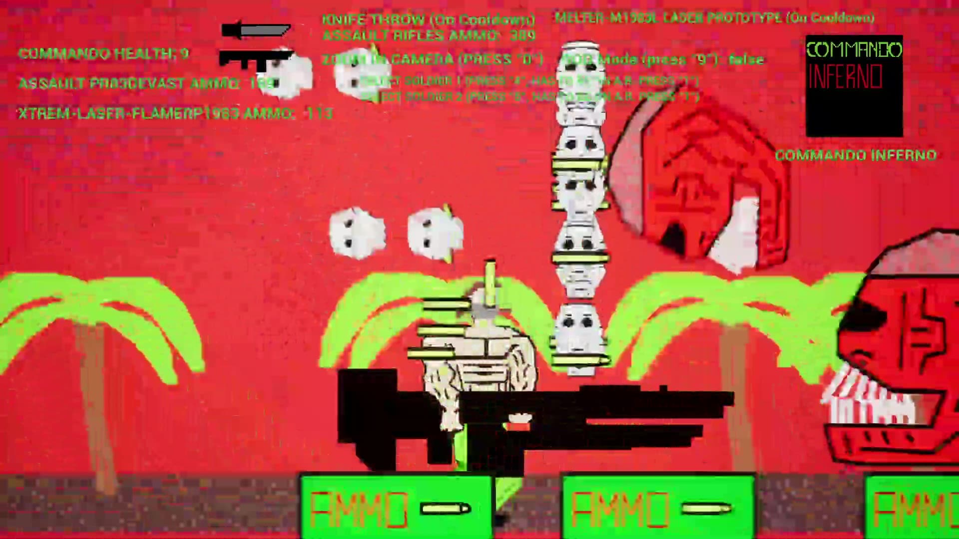 COMMANDO INFERNO screenshot 3