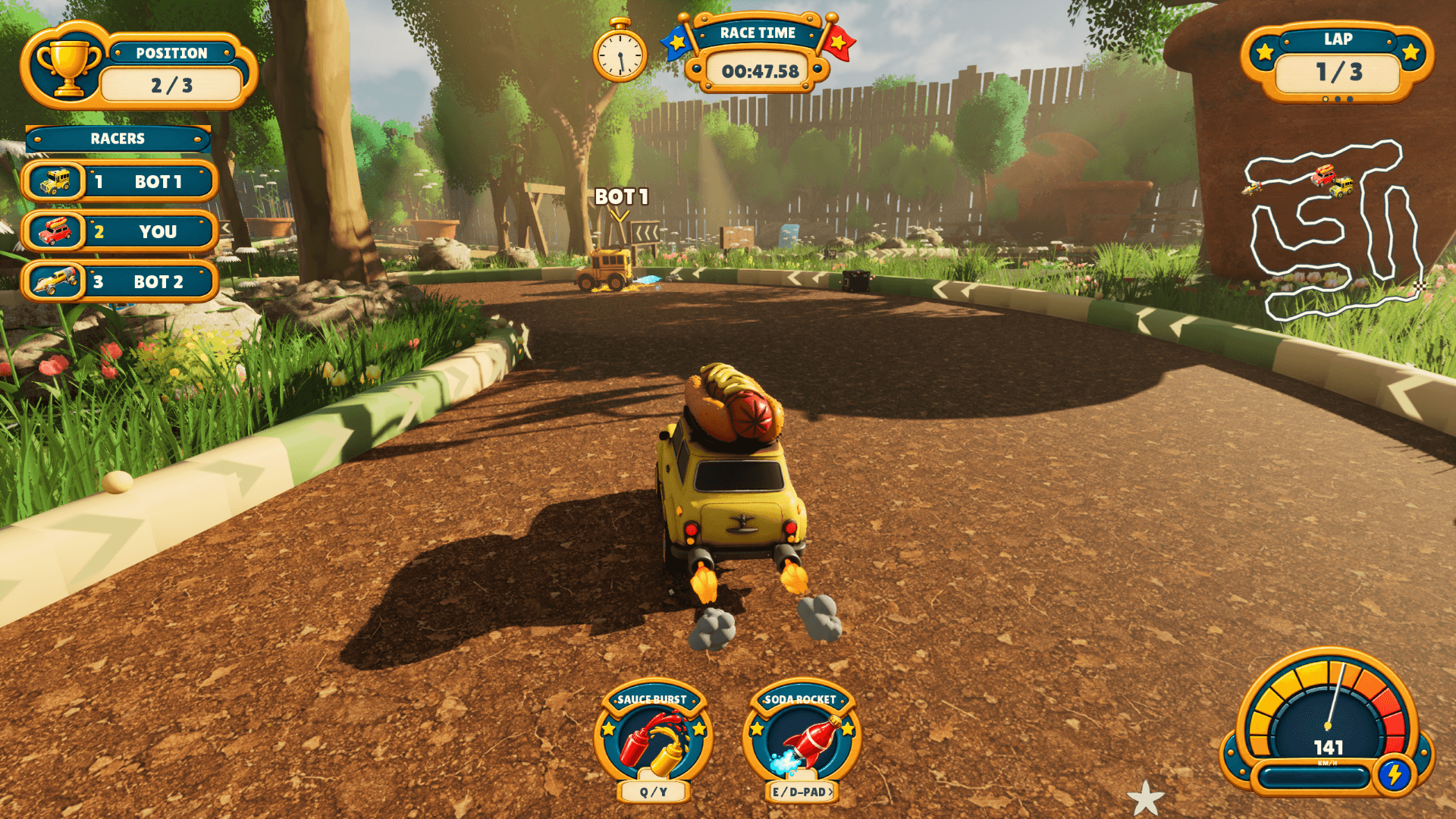 Crazy Mini Racers screenshot 2