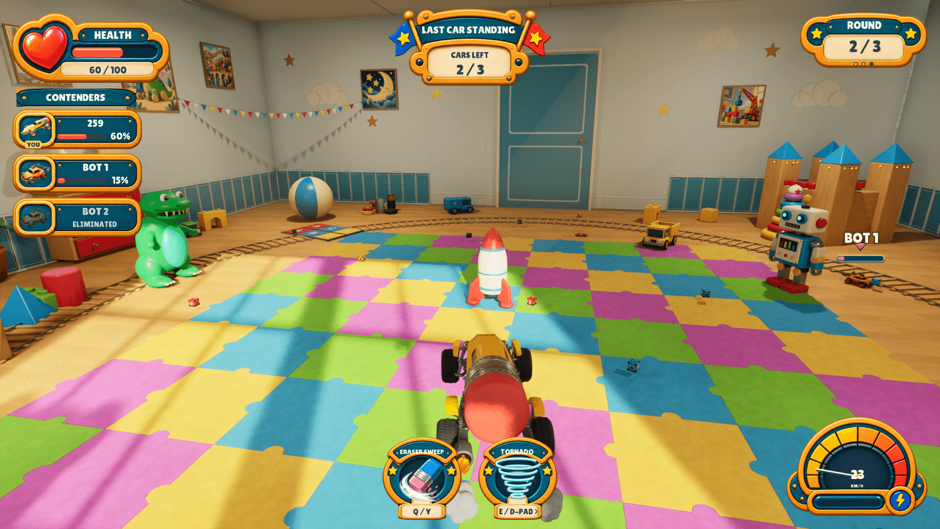 Crazy Mini Racers screenshot 1