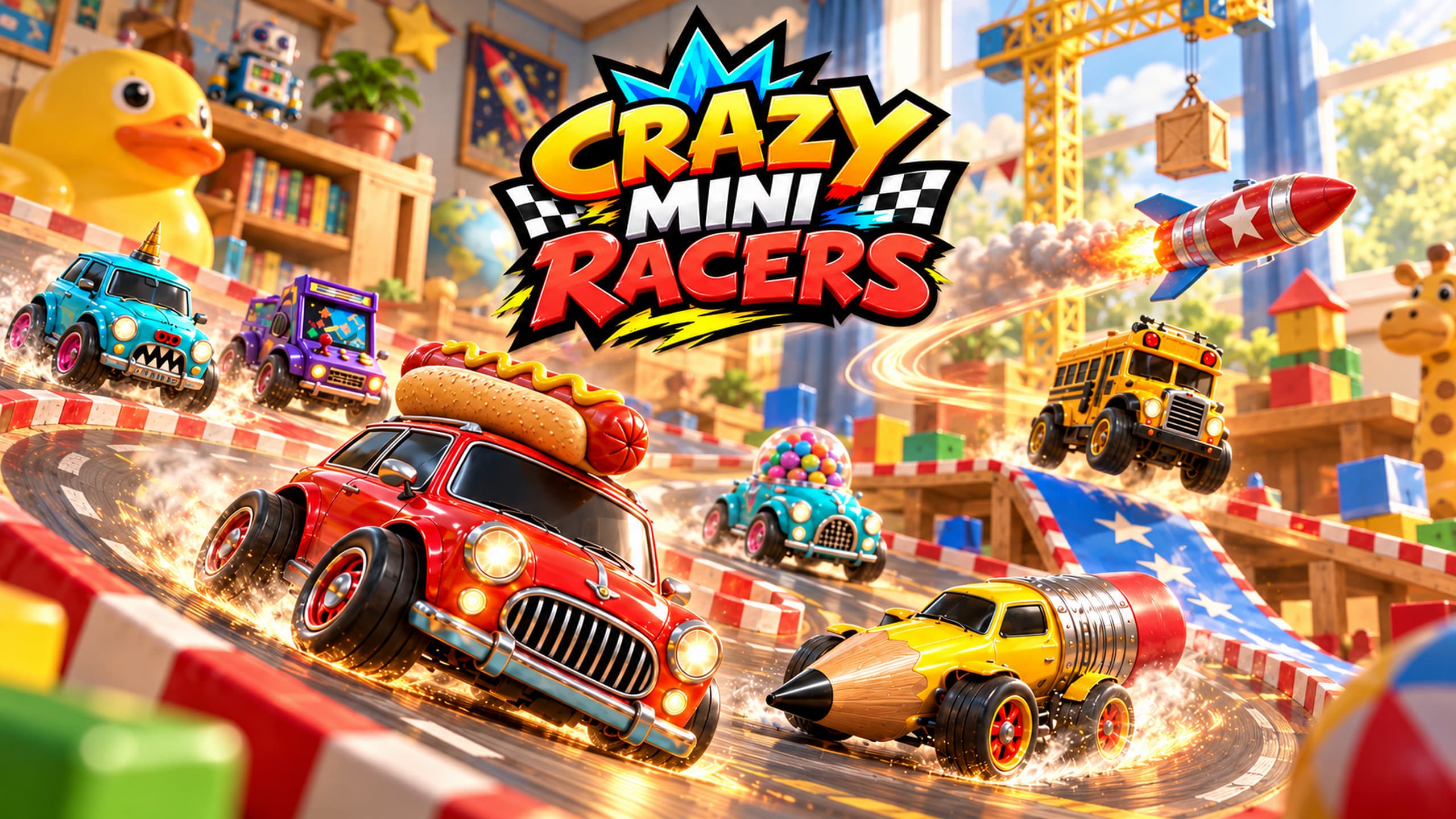 Crazy Mini Racers cover art