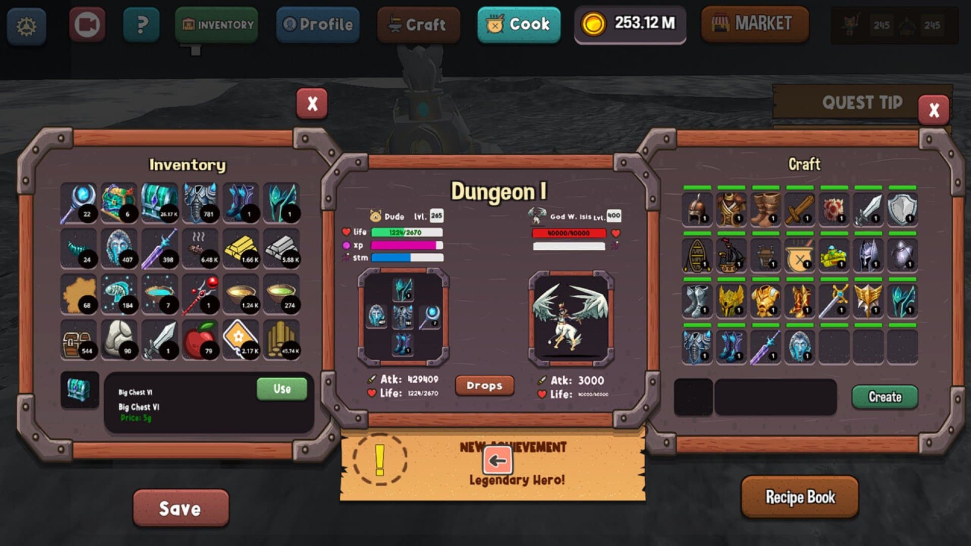 Island Idle RPG screenshot 3