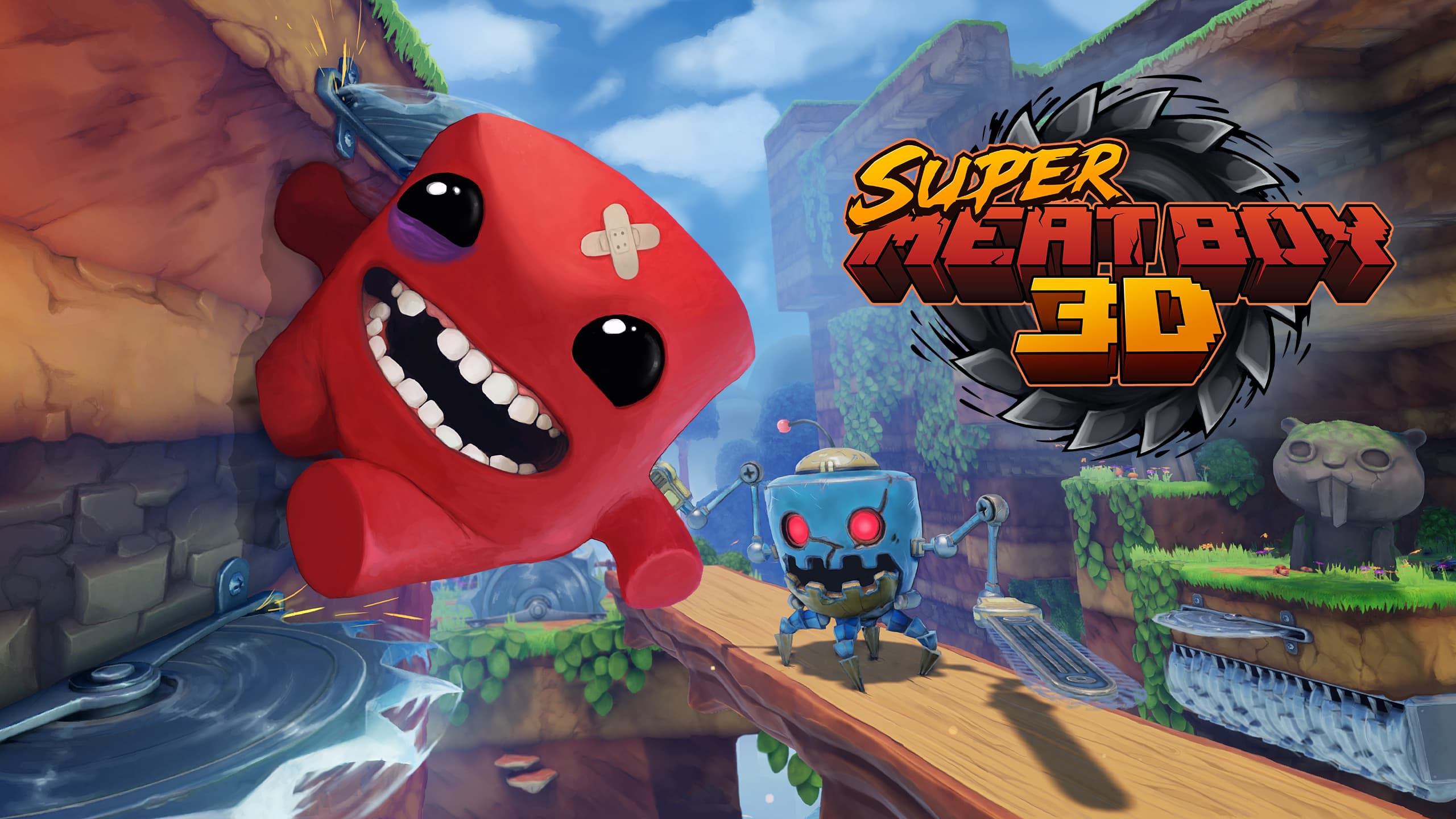 Super Meat Boy 3D cover art