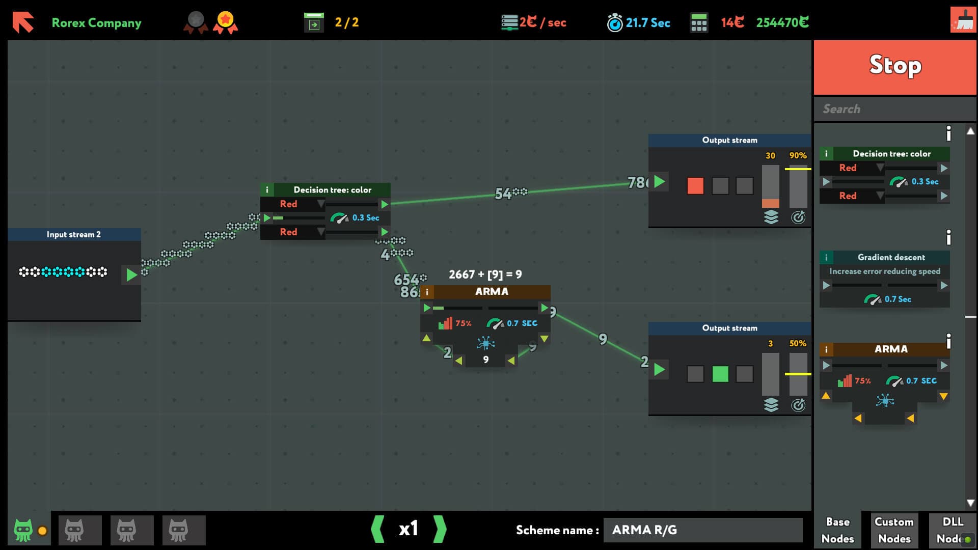 while True: learn() screenshot 19