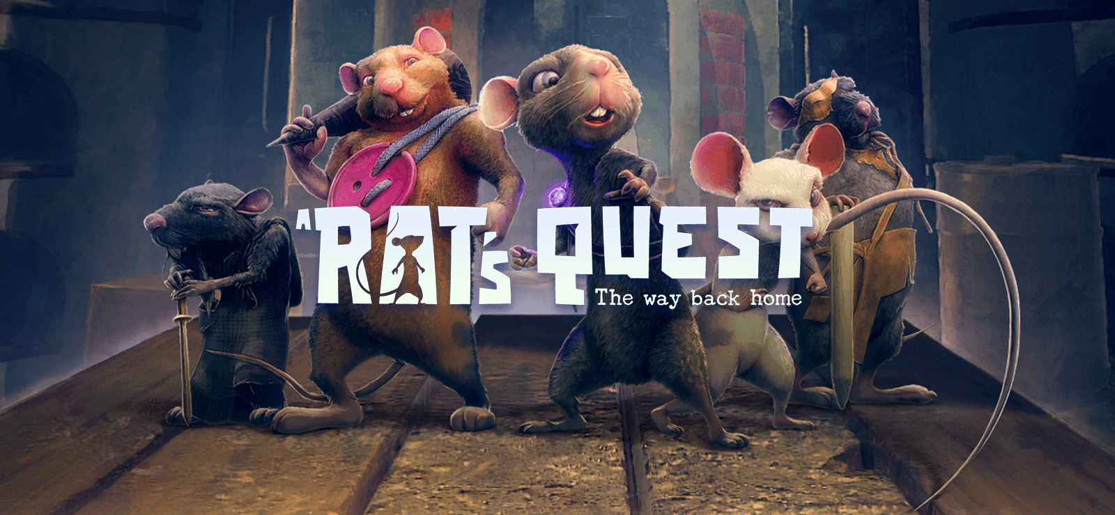 A Rat's Quest - The Way Back Home Season 1 cover art