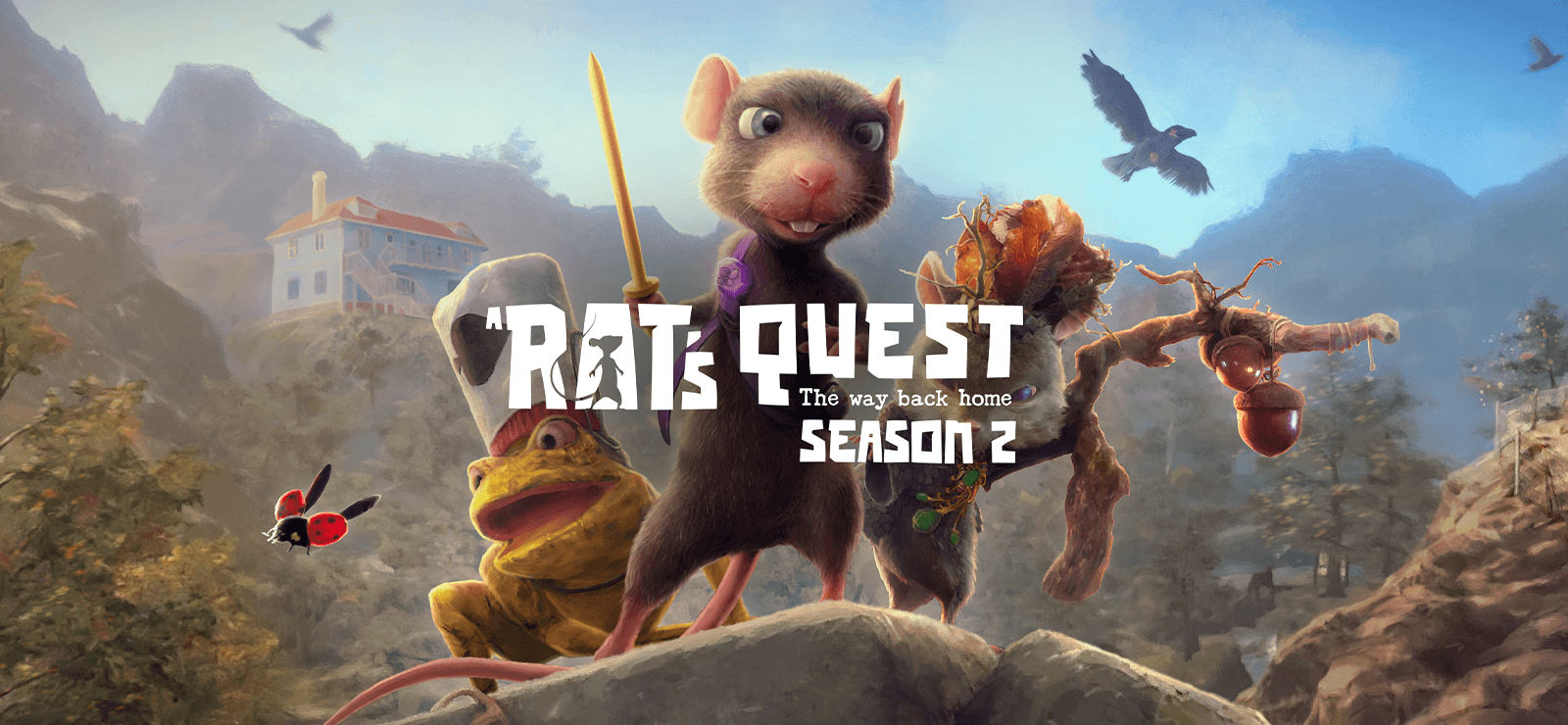 A Rat's Quest - The Way Back Home Season 2 cover art