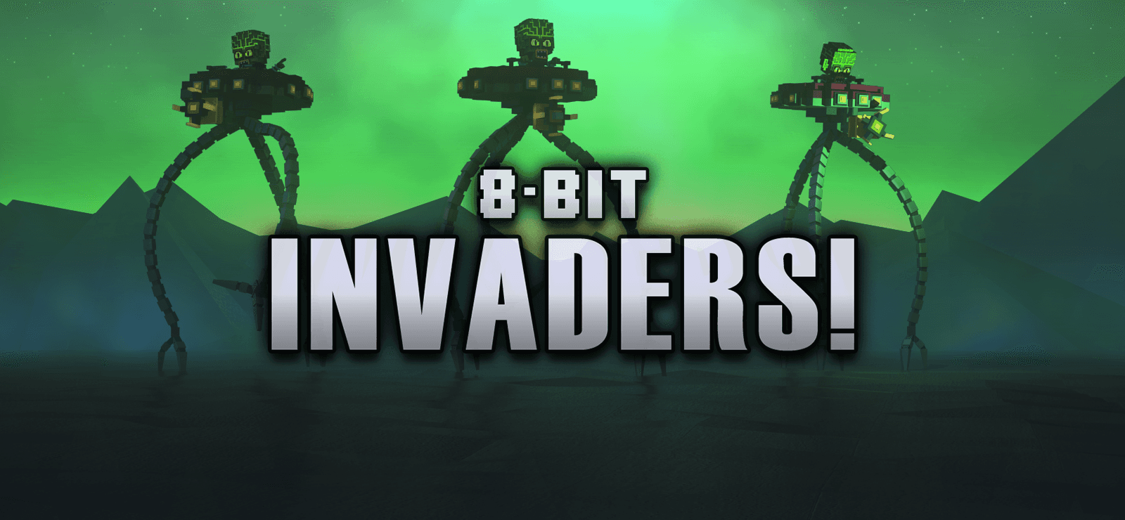 8-bit Invaders cover art