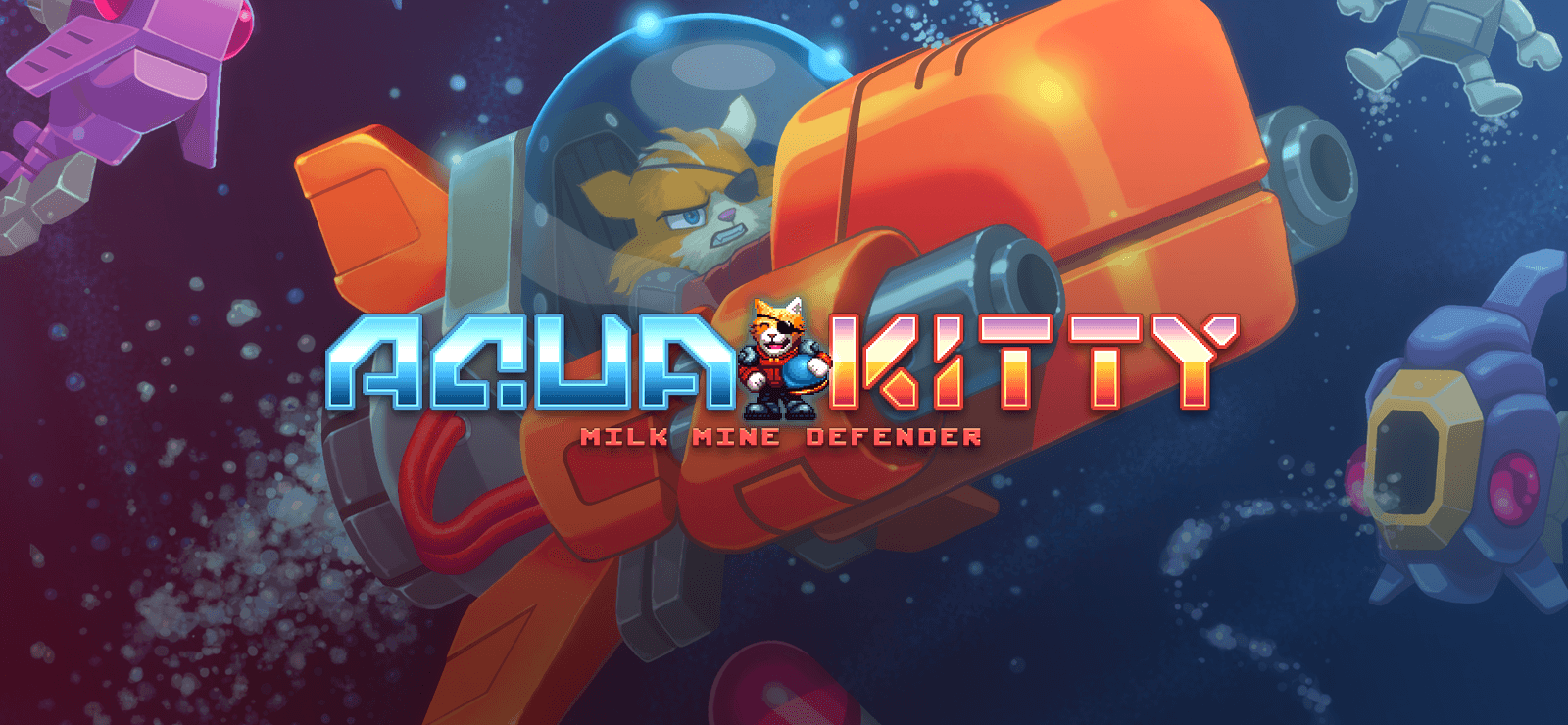 Aqua Kitty: Milk Mine Defender cover art