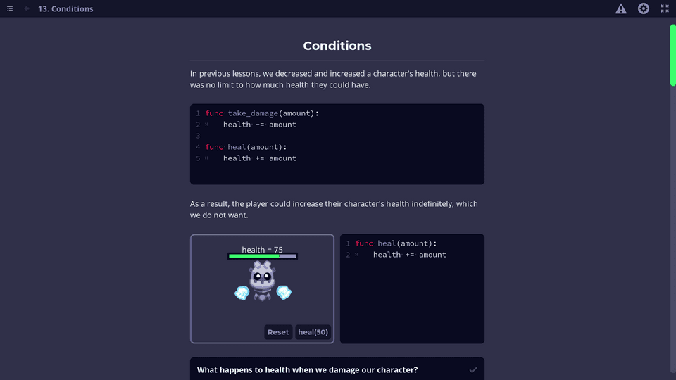 Learn Godot's GDScript From Zero screenshot 1