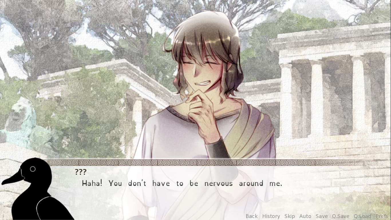 Pre-Odyssey: Odysseus, Penelope & her Ducks [Otome; NaNoReno Version] screenshot 1