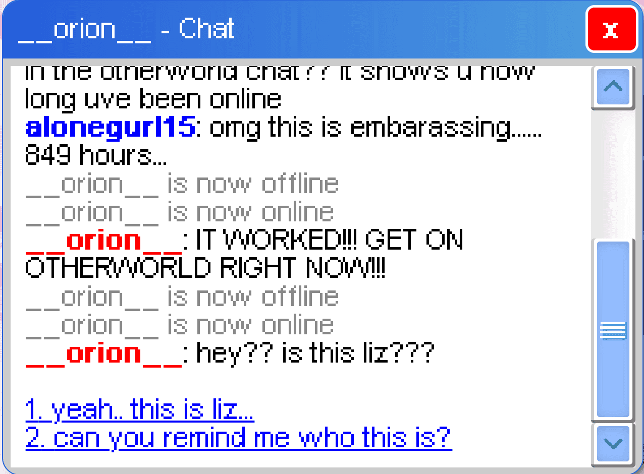 last seen online screenshot 3
