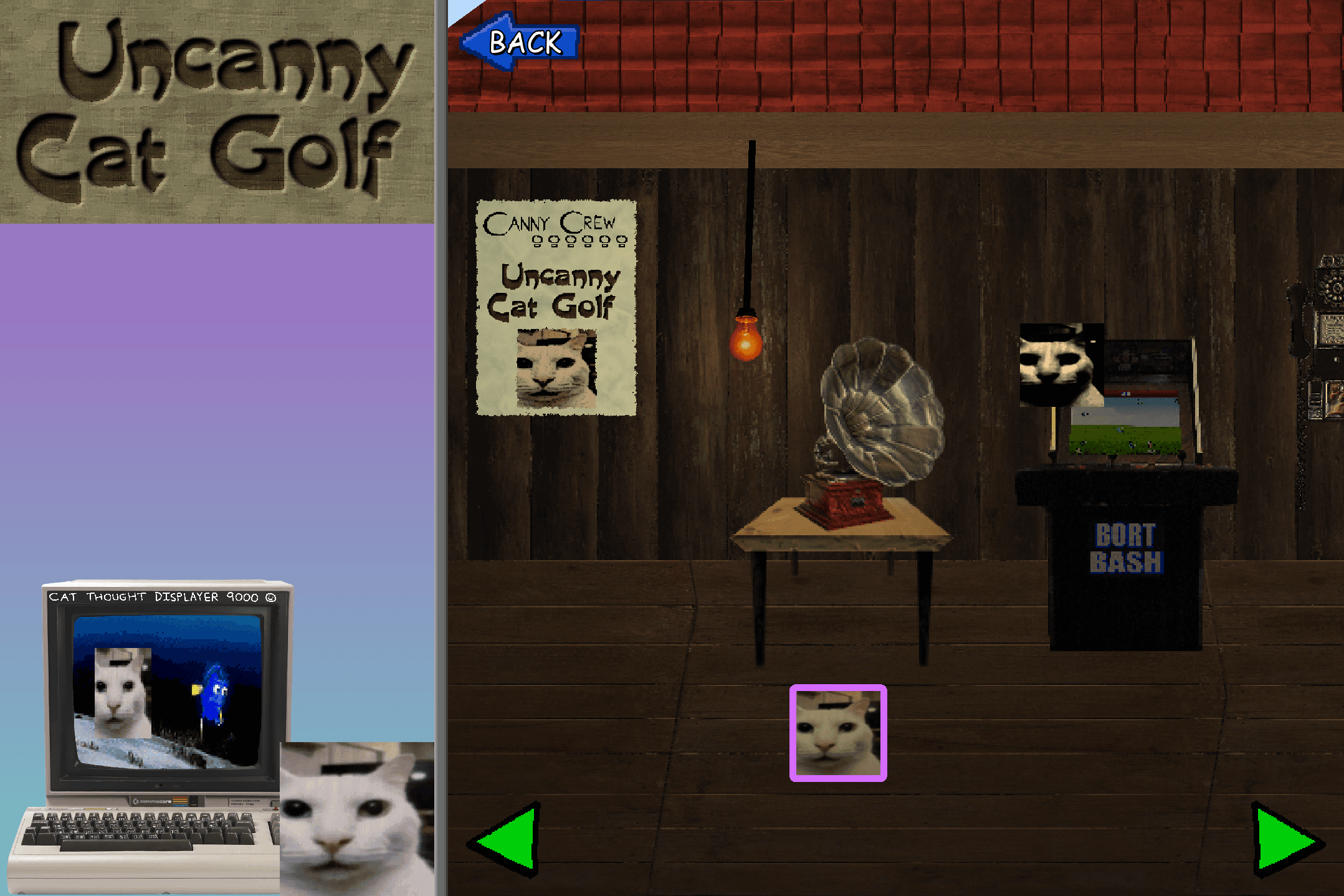 Uncanny Cat Golf screenshot 5