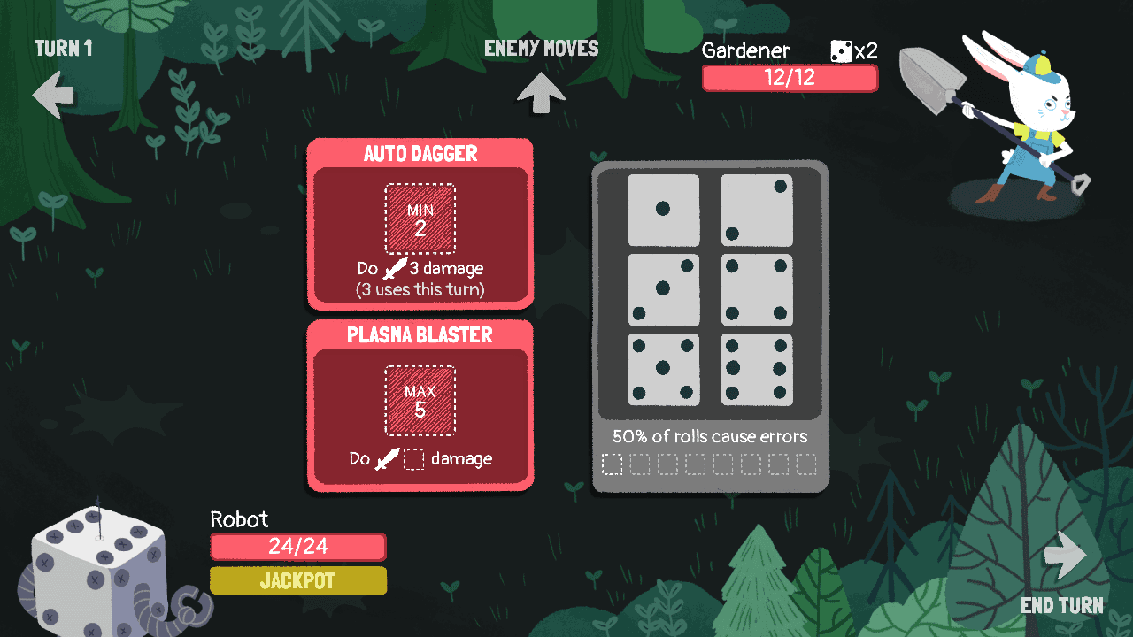 Dicey Dungeons screenshot 1
