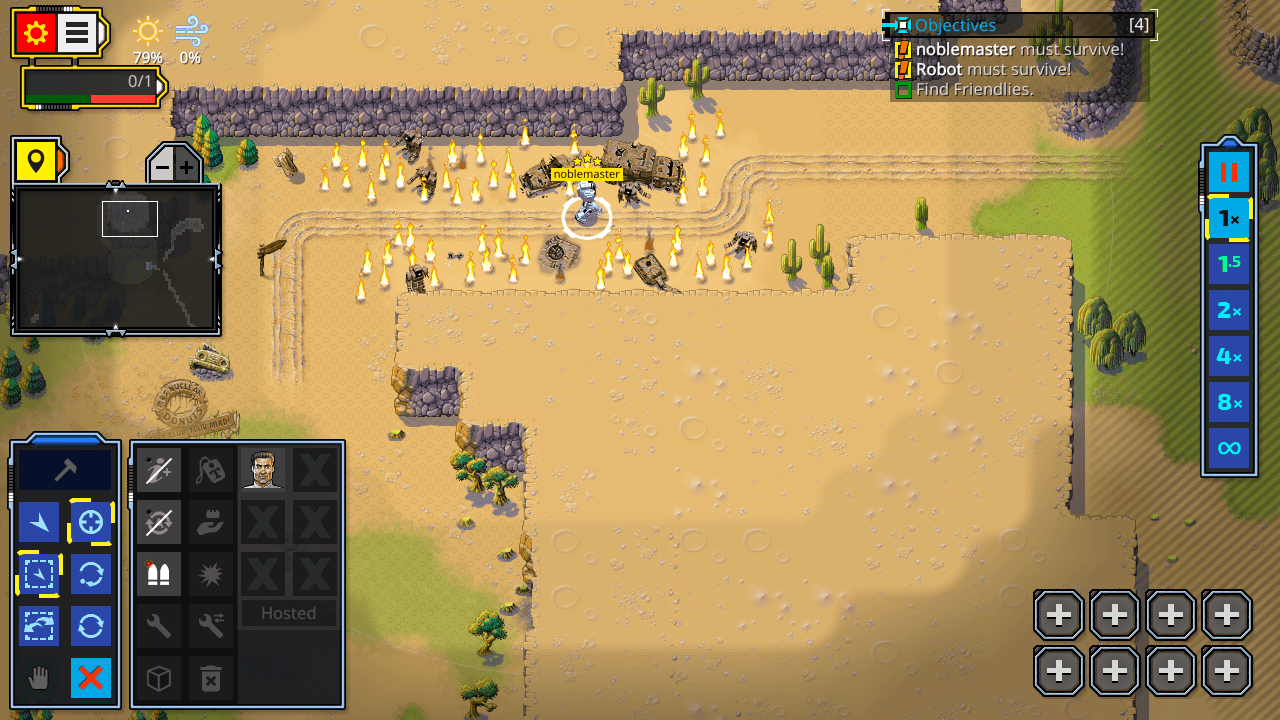 Retro Commander screenshot 1