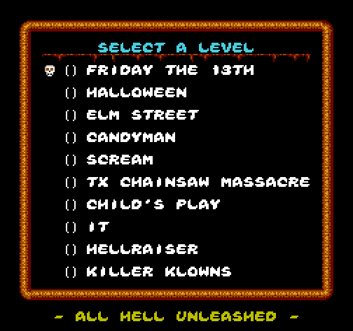 All Hell Unleashed: Ultimate Edition (NES) screenshot 2