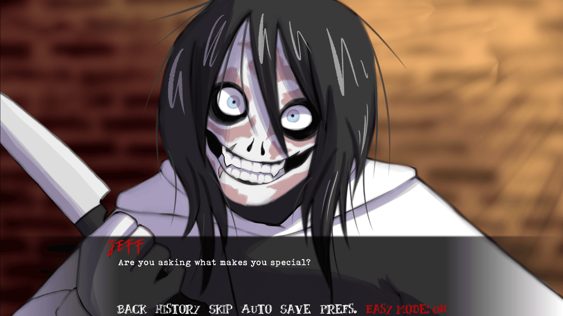 Fear Me [Jeff the Killer's Dating Sim] screenshot 3