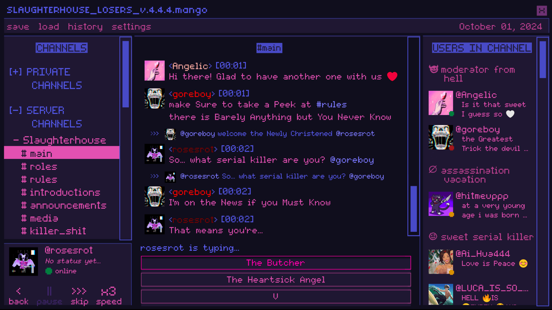 Killer Chat! Expanded Edition [DEMO] screenshot 5