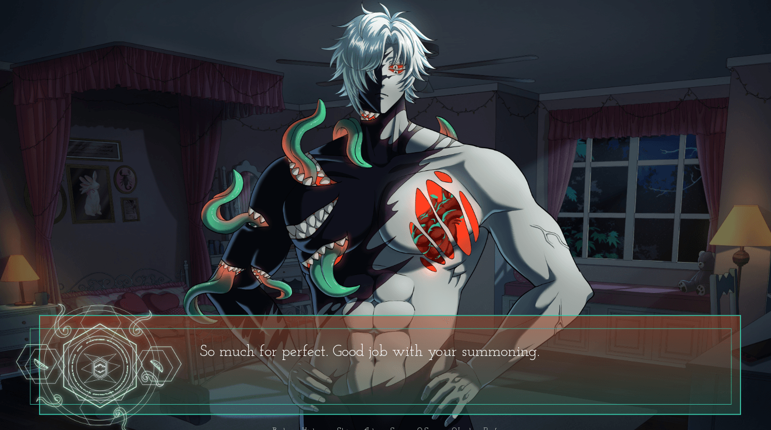 HELP! I Tried to Summon the Perfect Boyfriend and Messed Up so I Summoned a Demon Instead!?!? screenshot 1