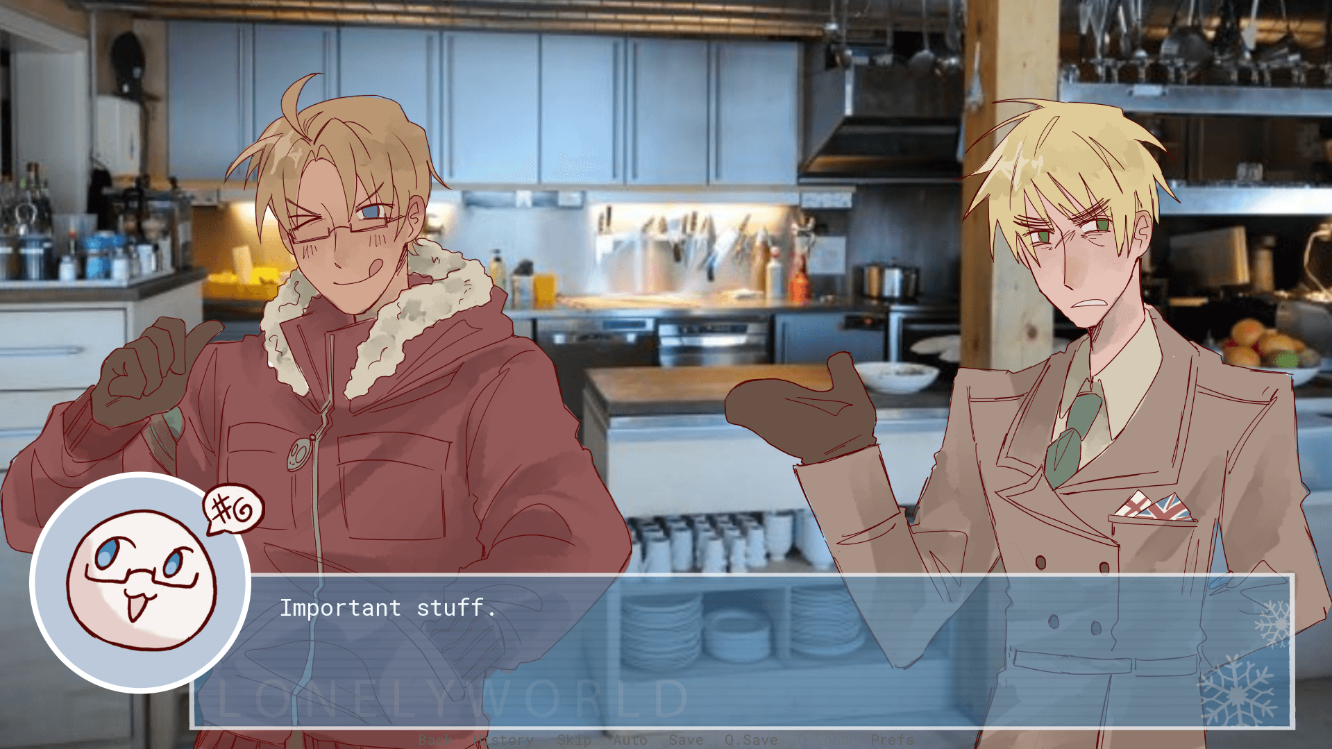 Hetalia: Lonely World screenshot 1