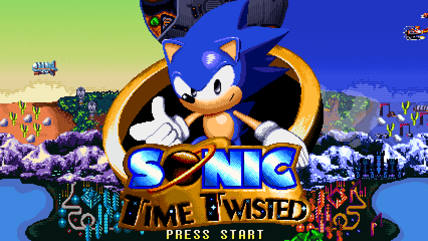 Sonic Time Twisted cover art