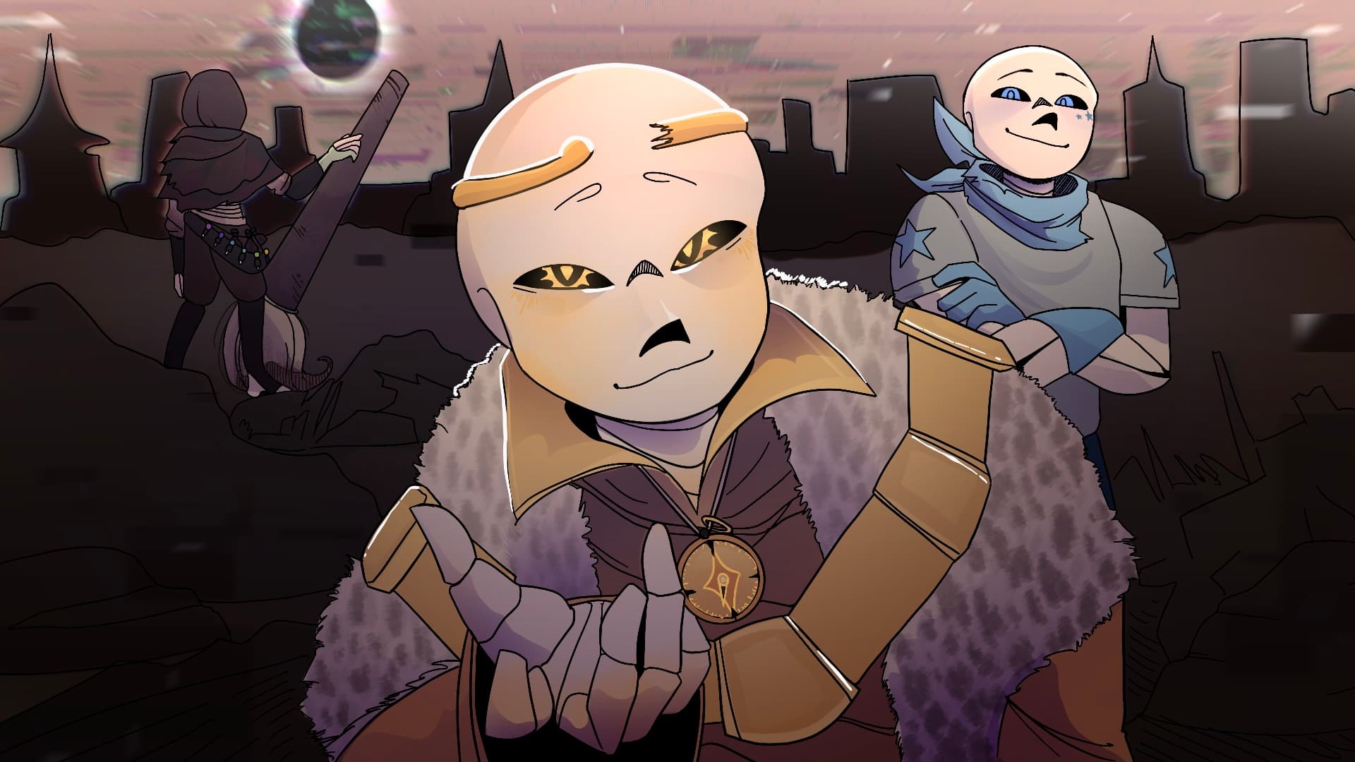 The Seven Deadly Skeletons (An UNDERTALE AU dating sim) screenshot 1