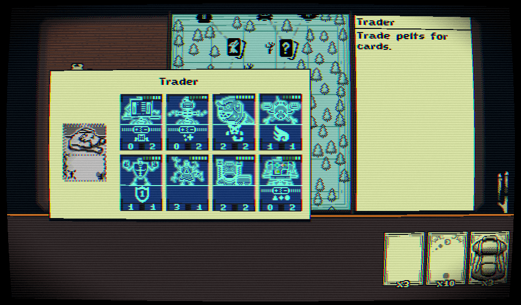 FloppyScryption (Inscryption demake) screenshot 1