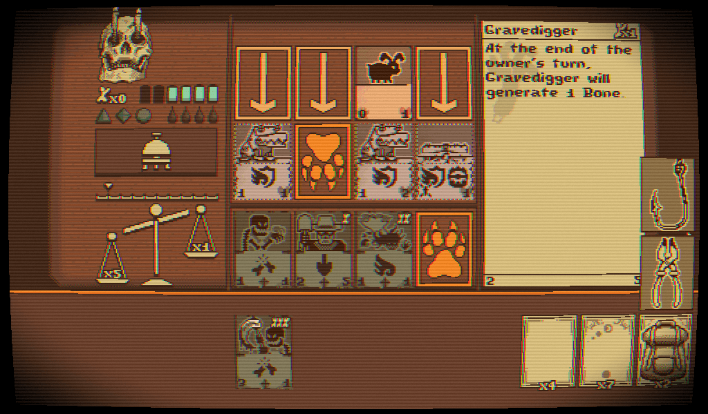 FloppyScryption (Inscryption demake) screenshot 3