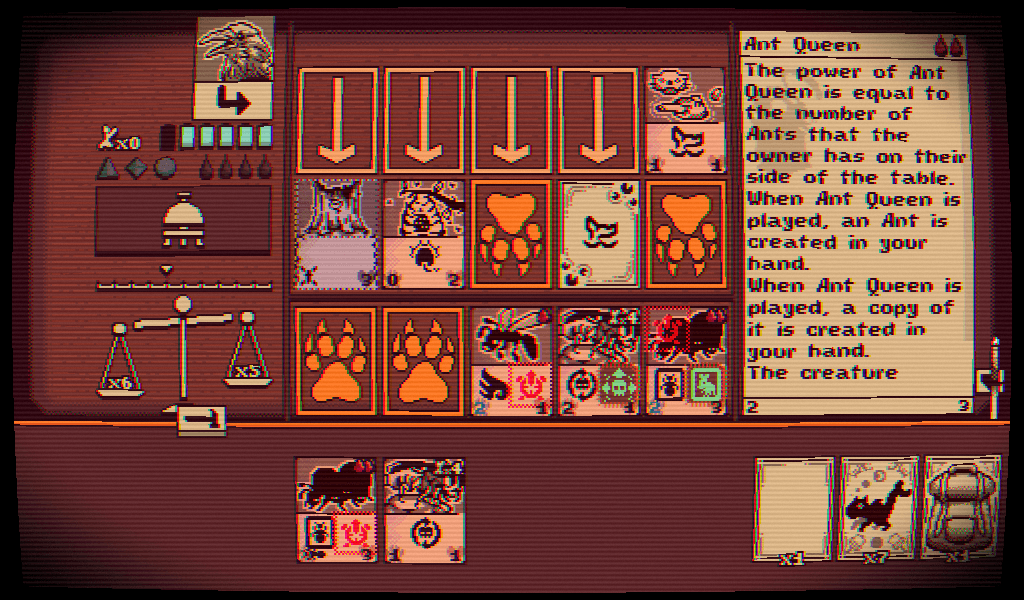 FloppyScryption (Inscryption demake) screenshot 2