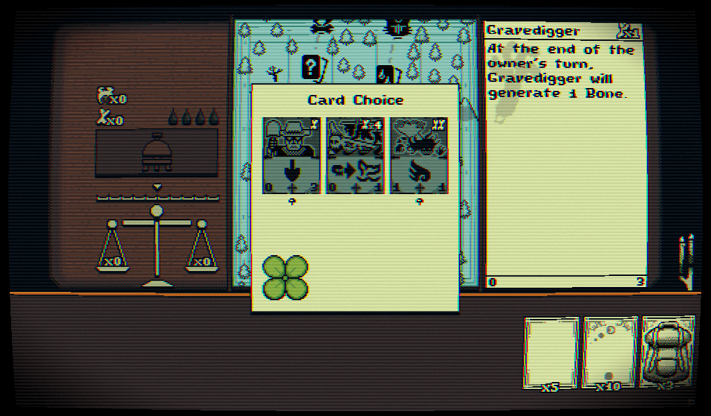 FloppyScryption (Inscryption demake) screenshot 4
