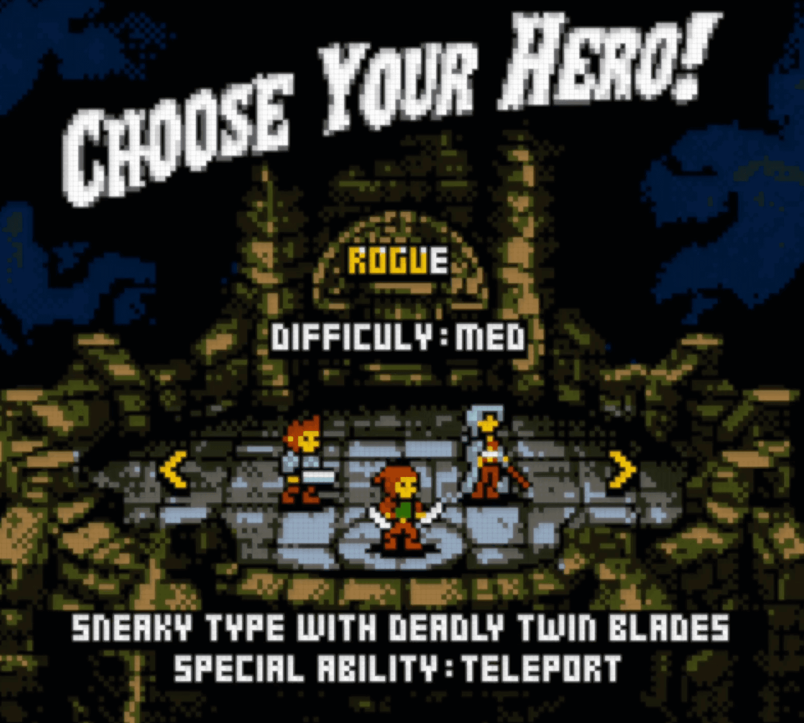 Roguecraft GB (Game Boy Color) screenshot 2