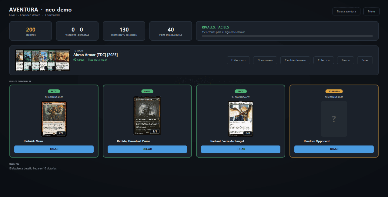 Neo Forge: MTG Commander vs AI screenshot 7