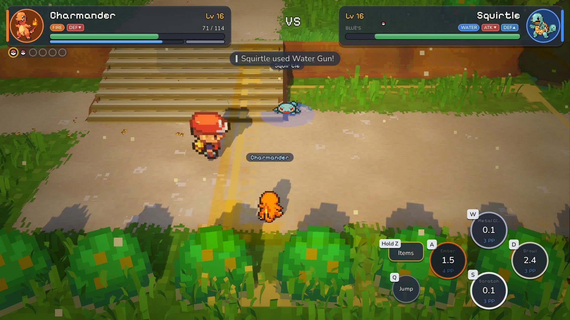 Pokemon Battle Advanced - demo screenshot 1