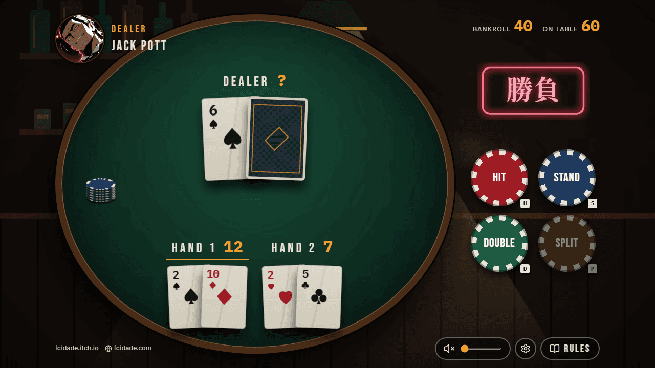 Blackjack 21 - Free Browser Card Game screenshot 5