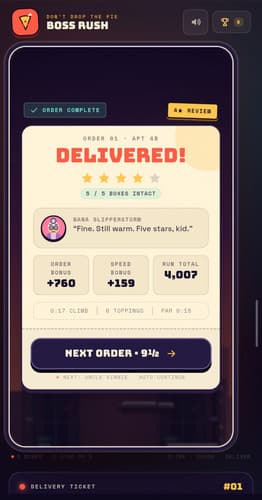 Don't Drop the Pie: Boss Rush screenshot 2