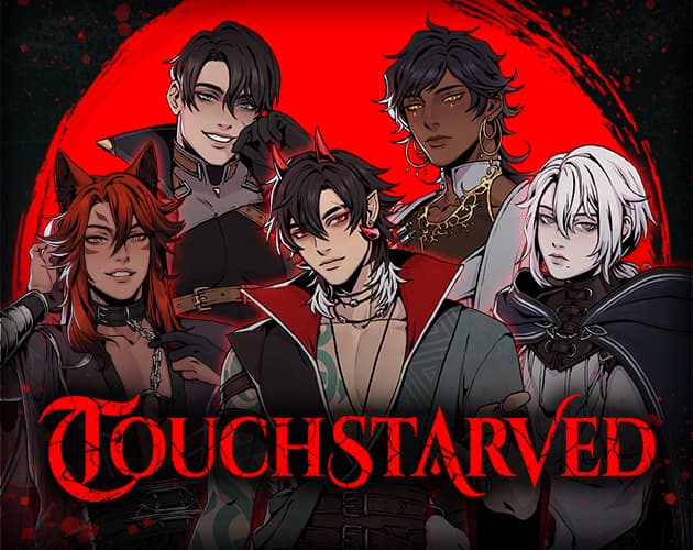 TOUCHSTARVED: A Dark Romance Visual Novel cover art