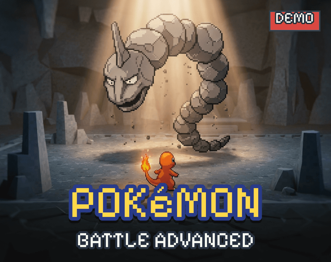 Pokemon Battle Advanced - demo cover art